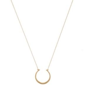 Jennifer Zeuner Trudie Horseshoe Necklace